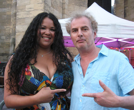 Kyla Brox and Pete Feenstra