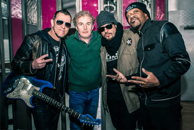 Gary Hoey, Lance Lopez and Eric Gales With Pete Feenstra