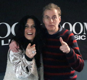 Sari Schorr and Pete Feenstra