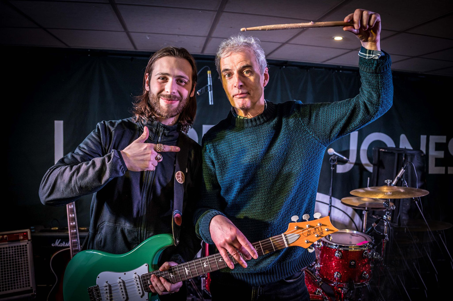 Laurence Jones & Pete Feenstra